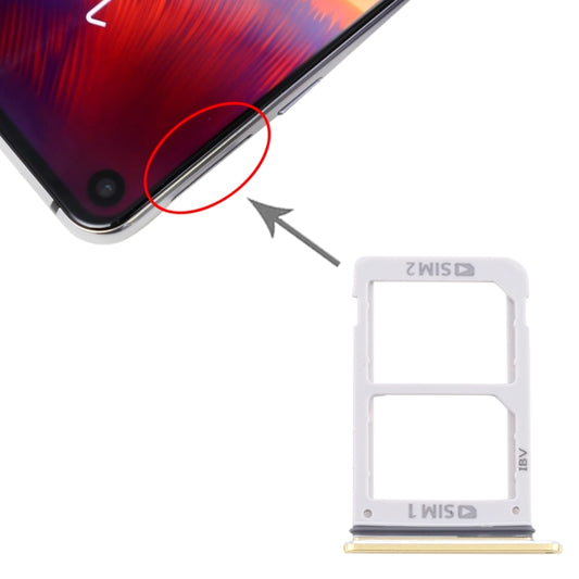 For Samsung Galaxy A8s / Galaxy A9 Pro 2019 SIM Card Tray + SIM Card Tray (Orange) - Galaxy A Series Parts by PMC Jewellery | Online Shopping South Africa | PMC Jewellery | Buy Now Pay Later Mobicred