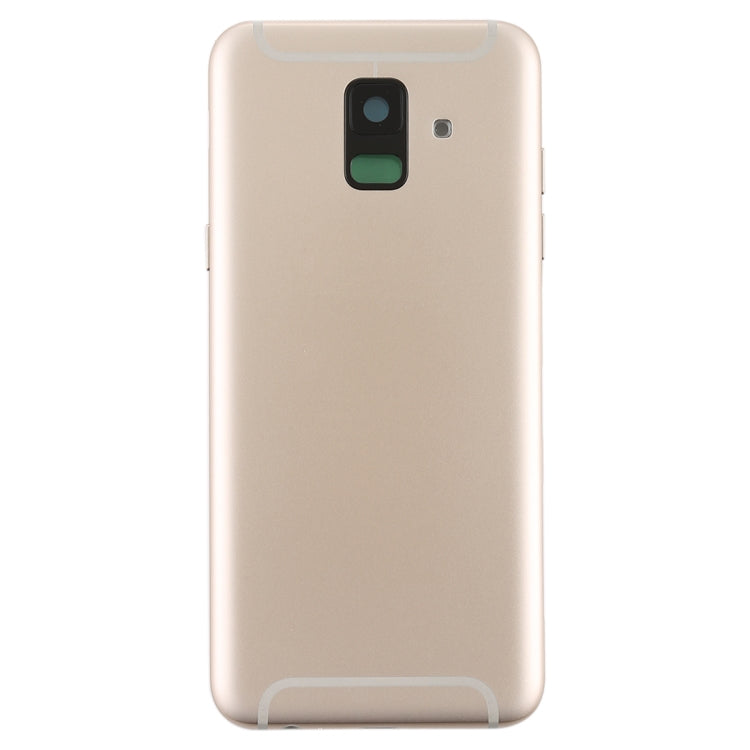 For Galaxy A6 (2018) / A600F Back Cover with Side Keys & Camera Lens (Gold) - free shipping - PMc TechLife - Order now!