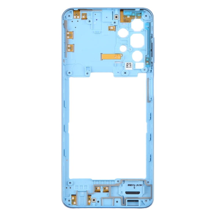 For Samsung Galaxy A32 5G  Middle Frame Bezel Plate (Blue) - Frame Bezel Plate by PMC Jewellery | Online Shopping South Africa | PMC Jewellery | Buy Now Pay Later Mobicred