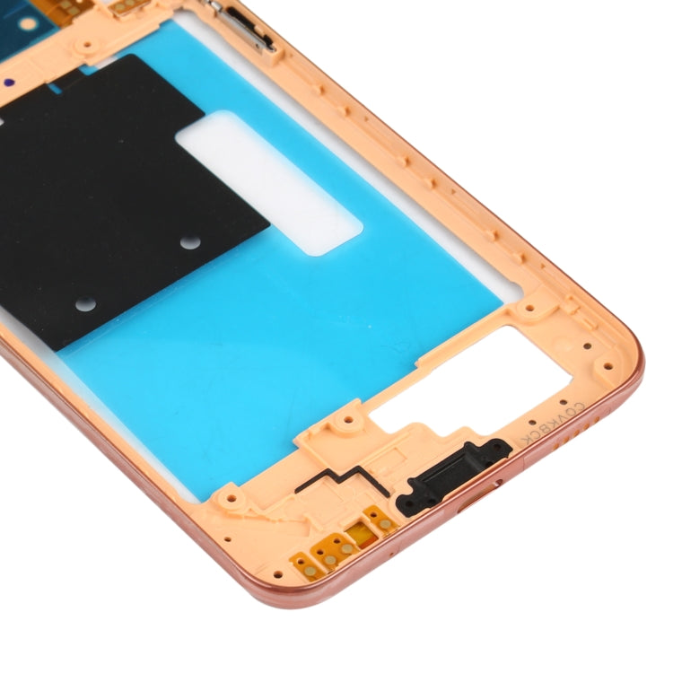 For Samsung Galaxy A60  Middle Frame Bezel Plate (Orange) - Frame Bezel Plate by PMC Jewellery | Online Shopping South Africa | PMC Jewellery | Buy Now Pay Later Mobicred