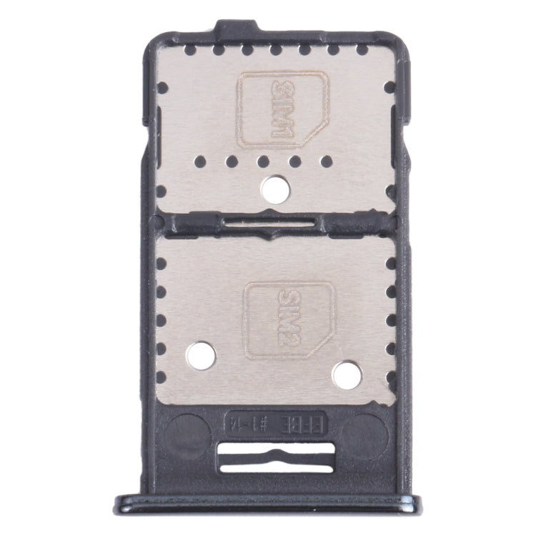 For Samsung Galaxy M31s SM-M317 SIM Card Tray + SIM Card Tray + Micro SD Card Tray (Black) - Card Socket by PMC Jewellery | Online Shopping South Africa | PMC Jewellery