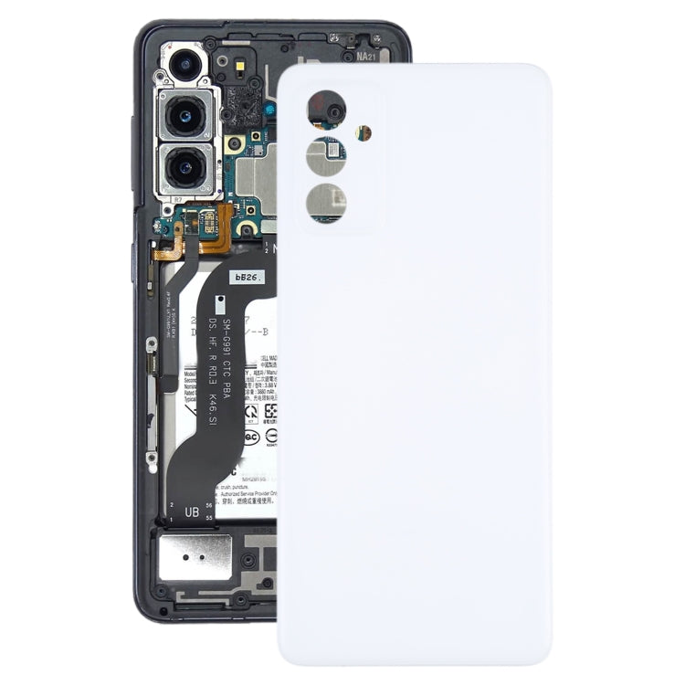 For Samsung Galaxy A82 Battery Back Cover (White) - Back Cover by PMC Jewellery | Online Shopping South Africa | PMC Jewellery | Buy Now Pay Later Mobicred