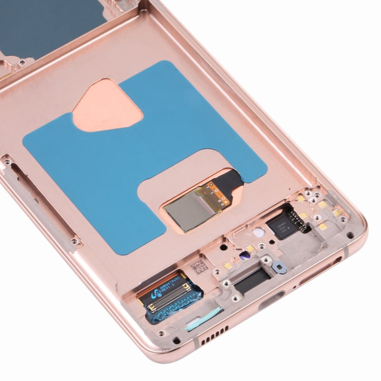 For Samsung Galaxy S21+ 5G SM-G996 Original LCD Screen Digitizer Full Assembly With Frame (Gold) - free shipping - PMc TechLife - Order now!