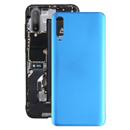 For Galaxy A50, SM-A505F/DS Battery Back Cover (Blue) - Back Cover by PMC Jewellery | Online Shopping South Africa | PMC Jewellery | Buy Now Pay Later Mobicred