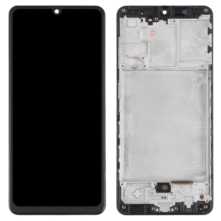 Original Super AMOLED LCD Screen for Samsung Galaxy A31 SM-A315 Digitizer Full Assembly with Frame (Black) - free shipping - PMc TechLife - Order now!