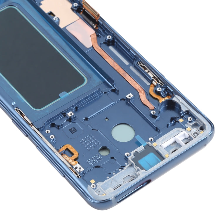 OLED LCD Screen for Samsung Galaxy S9+ SM-G965 Digitizer Full Assembly with Frame (Blue) - free shipping - PMc TechLife - Order now!