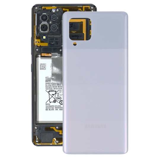 For Samsung Galaxy A42 SM-A426 Battery Back Cover (Grey) - Galaxy A Series Parts by PMC Jewellery | Online Shopping South Africa | PMC Jewellery | Buy Now Pay Later Mobicred