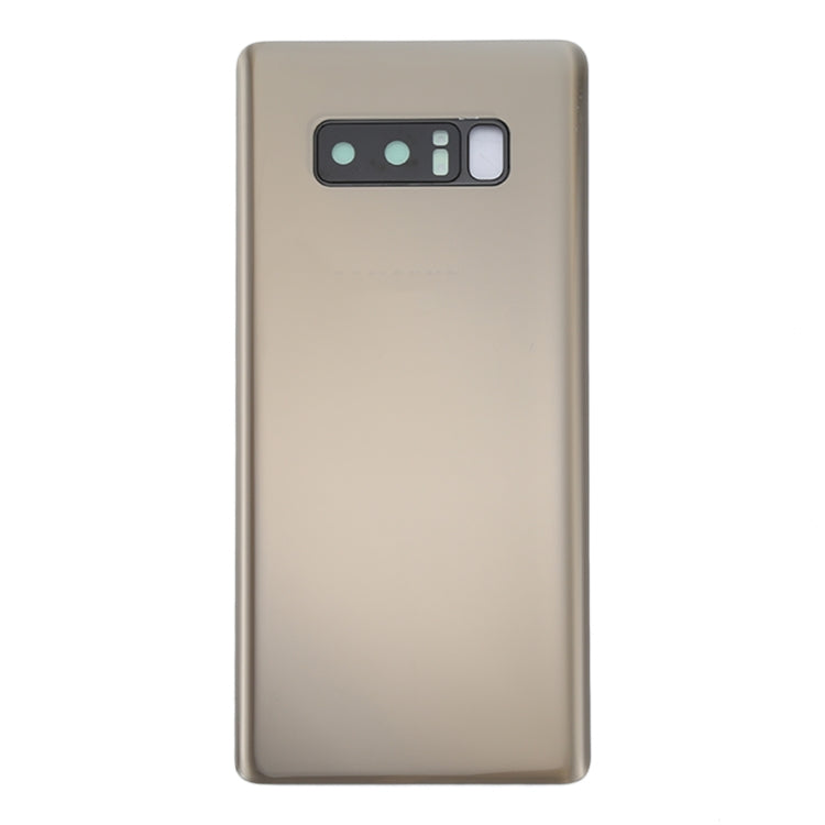 For Galaxy Note 8 Back Cover with Camera Lens Cover (Gold) - Back Cover by PMC Jewellery | Online Shopping South Africa | PMC Jewellery | Buy Now Pay Later Mobicred