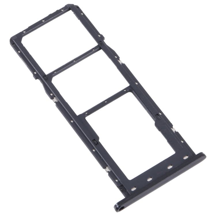 For Samsung Galaxy M04 SM-M045F Original SIM Card Tray + SIM Card Tray + Micro SD Card Tray (Black) - Card Socket by PMC Jewellery | Online Shopping South Africa | PMC Jewellery