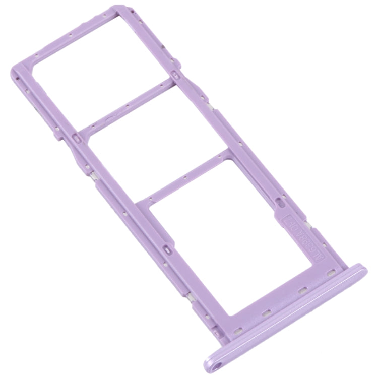 For Samsung Galaxy M04 SM-M045F Original SIM Card Tray + SIM Card Tray + Micro SD Card Tray (Purple) - Card Socket by PMC Jewellery | Online Shopping South Africa | PMC Jewellery