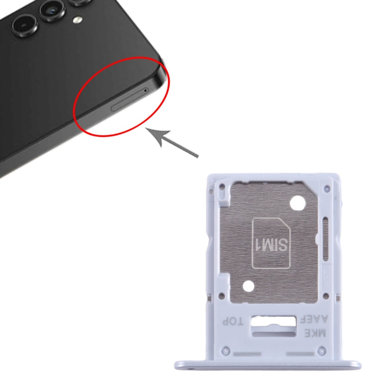 For Samsung Galaxy A15 5G SM-A156B SIM + SIM / Micro SD Card Tray (Purple) - free shipping - PMc TechLife - Order now!