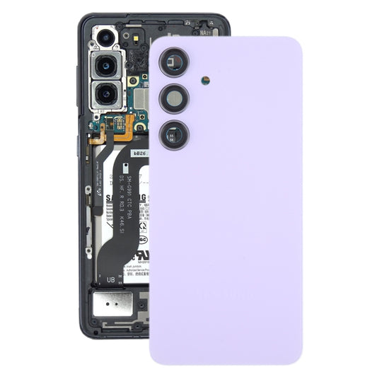 For Samsung Galaxy S24 SM-S921B OEM Battery Back Cover with Camera Lens Cover(Light Purple) - Back Cover by PMC Jewellery | Online Shopping South Africa | PMC Jewellery