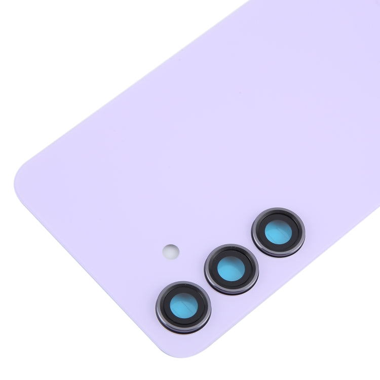 For Samsung Galaxy S24 SM-S921B OEM Battery Back Cover with Camera Lens Cover(Light Purple) - Back Cover by PMC Jewellery | Online Shopping South Africa | PMC Jewellery