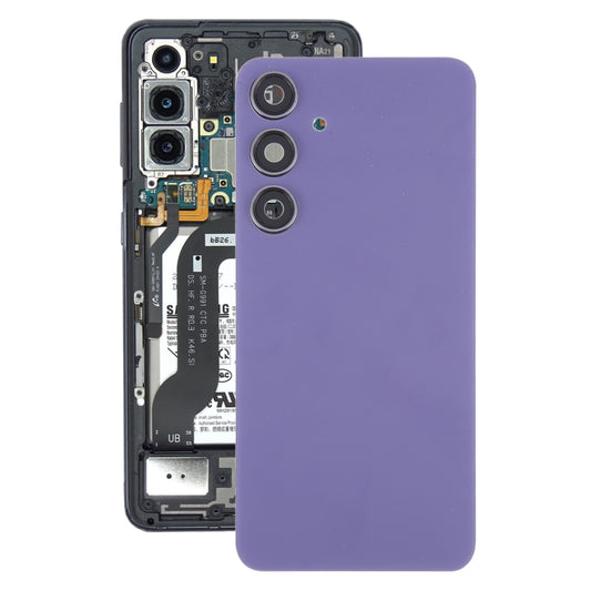 For Samsung Galaxy S24+ SM-S926B OEM Battery Back Cover with Camera Lens Cover(Purple) - Back Cover by PMC Jewellery | Online Shopping South Africa | PMC Jewellery