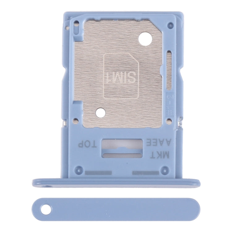 For Samsung Galaxy A15 4G SM-A155F Original SIM Card Tray + SIM / Micro SD Card Tray (Blue) - Card Socket by PMC Jewellery | Online Shopping South Africa | PMC Jewellery | Buy Now Pay Later Mobicred