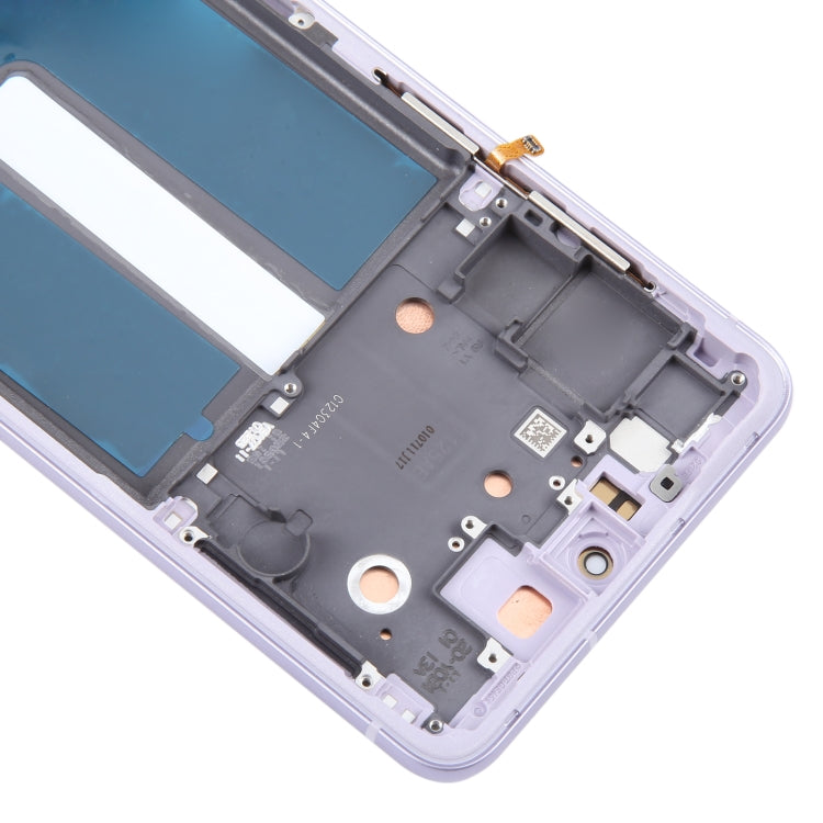 For Samsung Galaxy S21 FE 5G SM-G990B Original LCD Screen Digitizer Full Assembly with Frame (Purple) - LCD Screen by PMC Jewellery | Online Shopping South Africa | PMC Jewellery | Buy Now Pay Later Mobicred