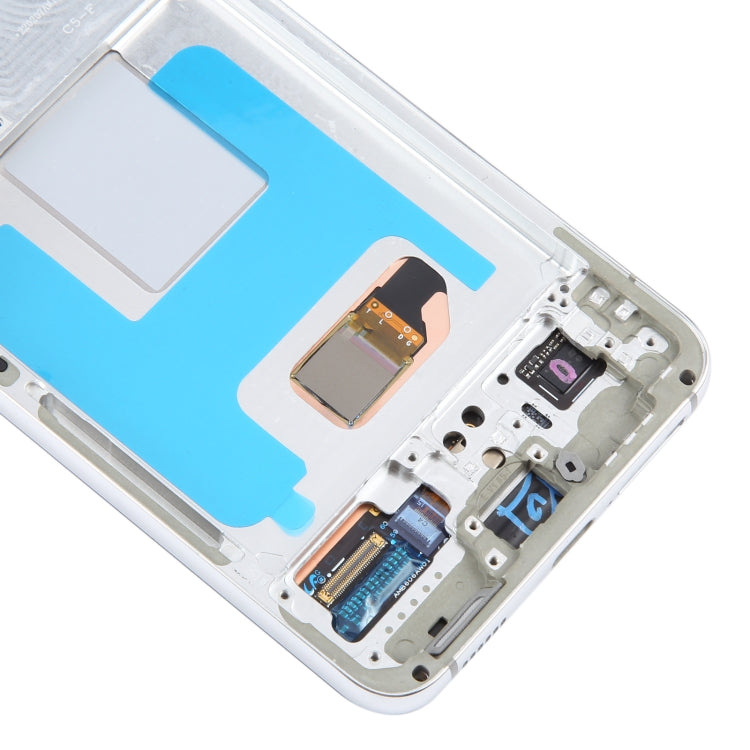 For Samsung Galaxy S22 5G SM-S901B Original LCD Screen Digitizer Full Assembly with Frame (White) - LCD Screen by PMC Jewellery | Online Shopping South Africa | PMC Jewellery | Buy Now Pay Later Mobicred