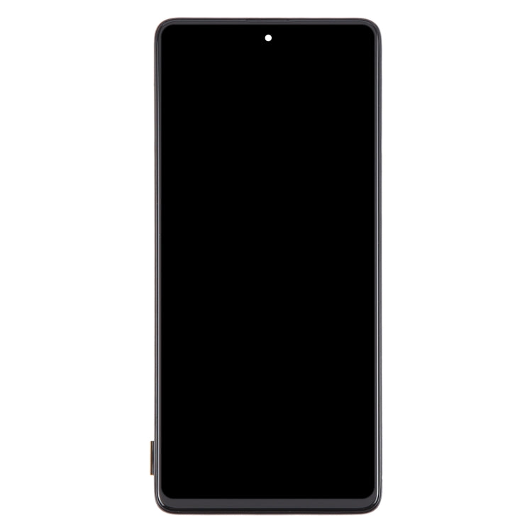 For Samsung Galaxy A71 4G SM-A715F 6.43 inch OLED LCD Screen Digitizer Full Assembly with Frame (Black) - LCD Screen by PMC Jewellery | Online Shopping South Africa | PMC Jewellery | Buy Now Pay Later Mobicred