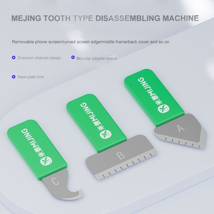 Mijing ABC Multipurpose Tooth-Type Professional LCD Screen Dismantling Tool Set - free shipping - PMC Jewellery - Order now!