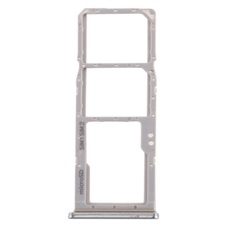 For Galaxy A70 SIM Card Tray + SIM Card Tray + Micro SD Card Tray (Grey) - free shipping - PMc TechLife - Order now!