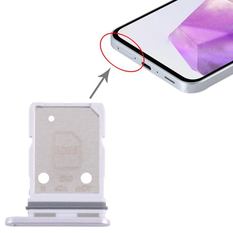 For Samsung Galaxy A36 SM-A366B Original SIM + SIM Card Tray (White) - free shipping - PMc TechLife - Order now!