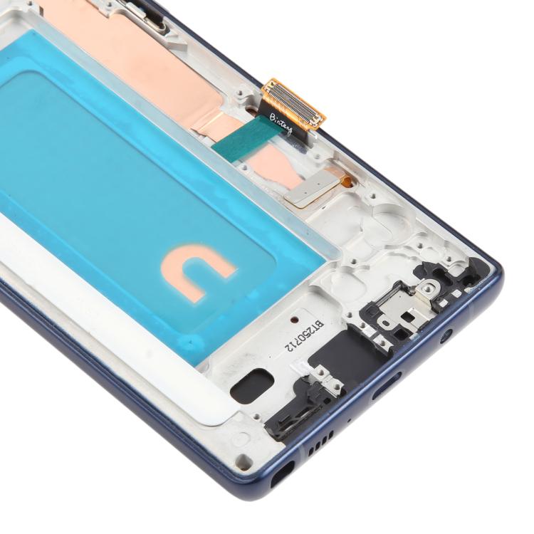 For Samsung Galaxy Note9 SM-N960F 6.33 inch TFT LCD Screen Digitizer Full Assembly with Frame (Blue) - free shipping - PMC TechLife - Order now!