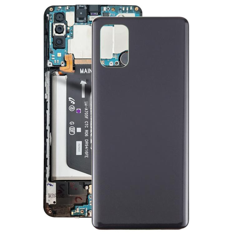 For Samsung Galaxy A71 4G SM-A715F Back Cover(Black) - free shipping - PMC TechLife - Order now!