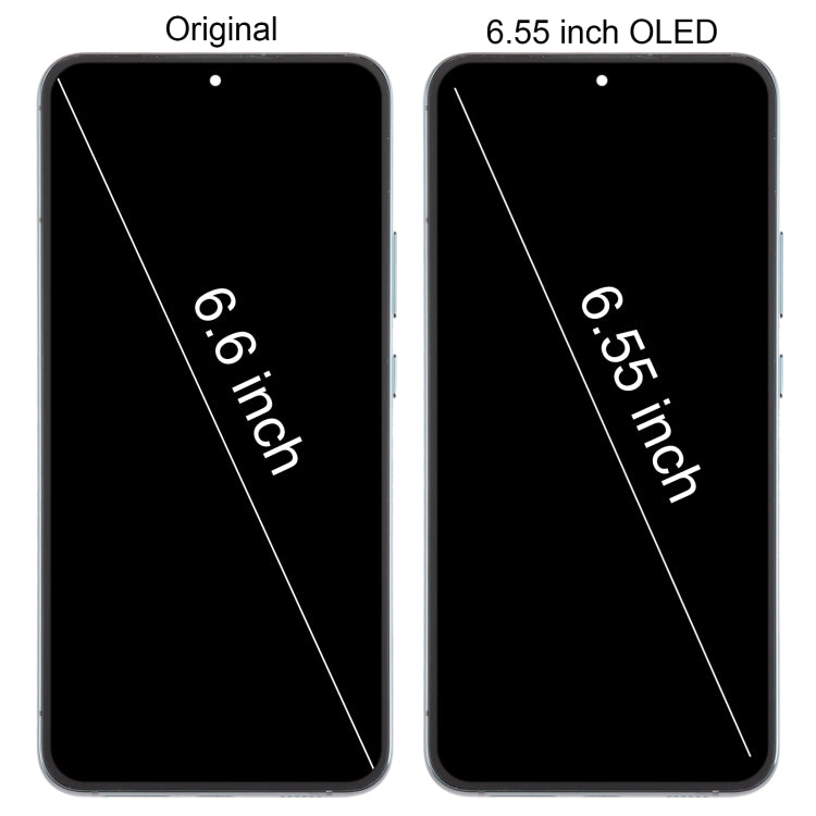 For Samsung Galaxy S22+ 5G SM-S906B 6.55 inch OLED  LCD Screen Digitizer Full Assembly with Frame (Green) - free shipping - PMc TechLife - Order now!