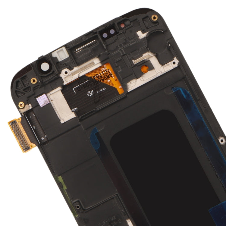 Original Super AMOLED LCD Screen For Samsung Galaxy S6 SM-G920F Digitizer Full Assembly with Frame (White) - free shipping - PMc TechLife - Order now!