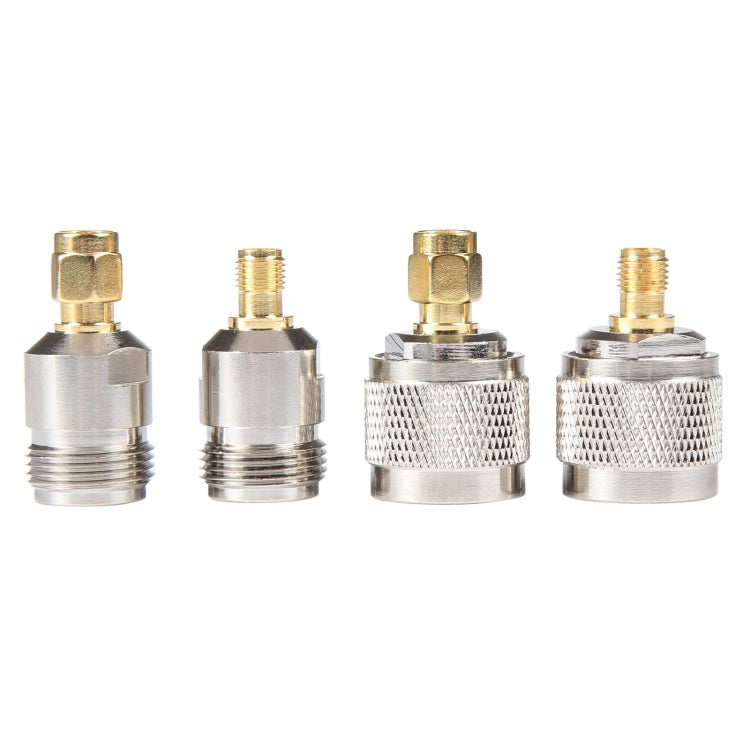 4 in 1 SMA To N RF Coaxial Connector Adapter - Cable & Adapter by PMC TechLife | Online Shopping South Africa | PMC TechLife