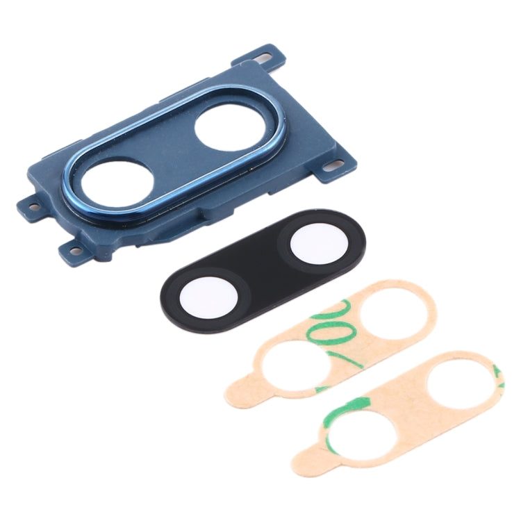 For Huawei Enjoy 9 Plus  10pcs Camera Lens Cover (Blue) - Camera by PMC TechLife | Online Shopping South Africa | PMC TechLife