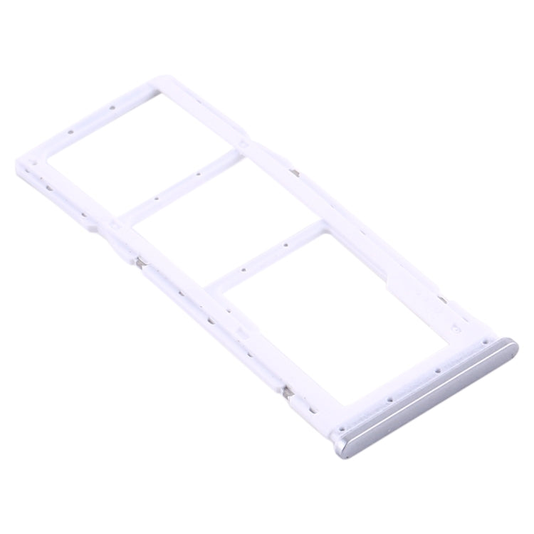 SIM Card Tray + SIM Card Tray + Micro SD Card Tray for Xiaomi Redmi Note 9S / Redmi Note 9 Pro Max / Redmi Note 9 Pro India / Note 10 Lite(Silver) - Card Tray by PMc TechLife | Online Shopping South Africa | PMc TechLife | Buy Now Pay Later Mobicred