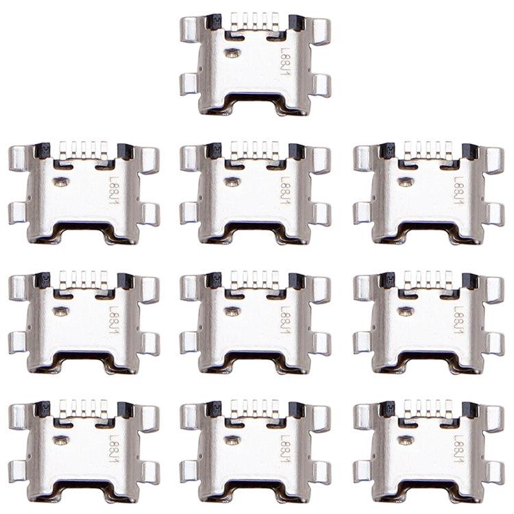 10 PCS Charging Port Connector for Huawei Honor 7C 5.99 inch (Global Version) - Tail Connector by PMc TechLife | Online Shopping South Africa | PMc TechLife | Buy Now Pay Later Mobicred