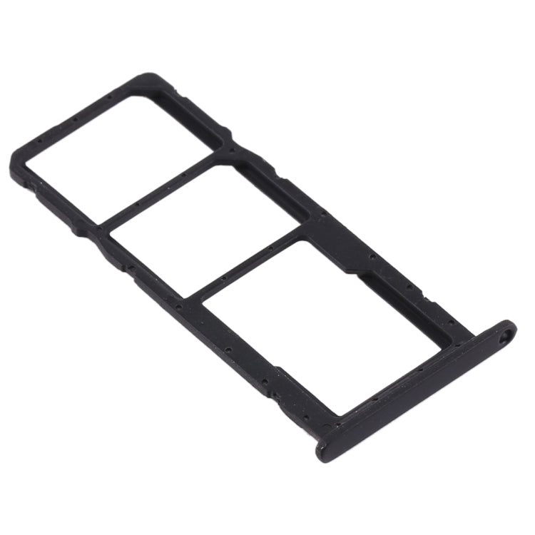 SIM Card Tray + SIM Card Tray + Micro SD Card Tray for Huawei Y6s (2019) (Black) - Card Socket by PMc TechLife | Online Shopping South Africa | PMc TechLife | Buy Now Pay Later Mobicred