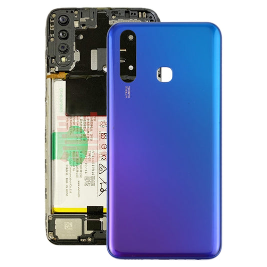 For Vivo Y5s(China) / V1934A / V1934T Battery Back Cover (Blue) - Back Cover by PMC Jewellery | Online Shopping South Africa | PMC Jewellery | Buy Now Pay Later Mobicred