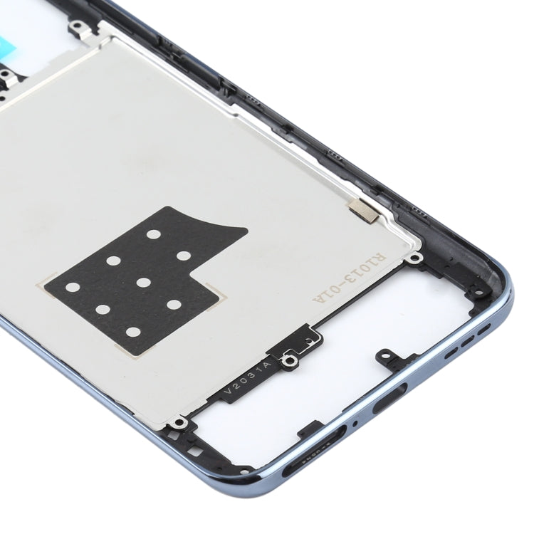 For Vivo Y73s V2031A Middle Frame Bezel Plate(Black) - Frame Bezel Plate by PMC TechLife | Online Shopping South Africa | PMC TechLife