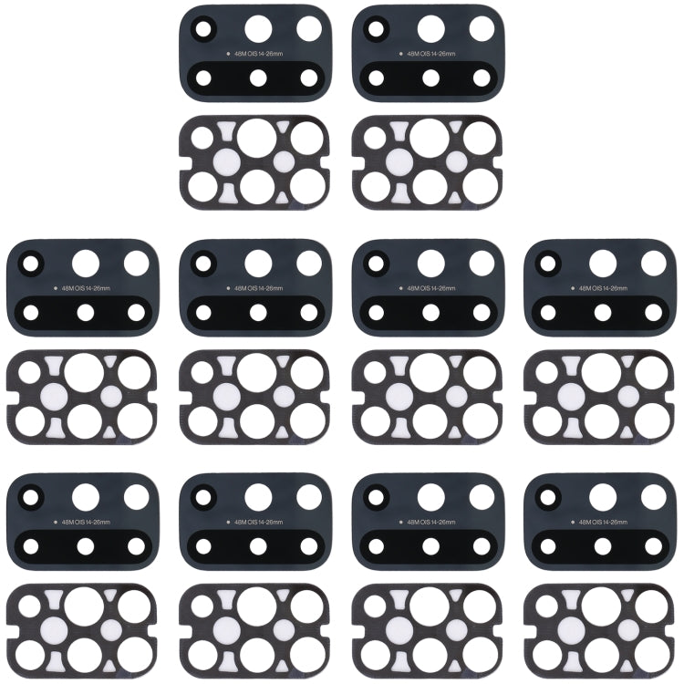For OnePlus 8T 10pcs Back Camera Lens - Camera Series by PMC TechLife | Online Shopping South Africa | PMC TechLife