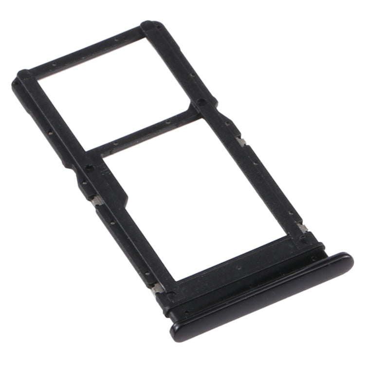 SIM Card Tray + Micro SD Card Tray for Motorola Moto G Power (Black) - Card Socket by PMc TechLife | Online Shopping South Africa | PMc TechLife | Buy Now Pay Later Mobicred