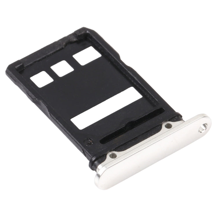 SIM Card Tray + NM Card Tray for Huawei Mate 40 (Silver) - Card Socket by PMc TechLife | Online Shopping South Africa | PMc TechLife | Buy Now Pay Later Mobicred