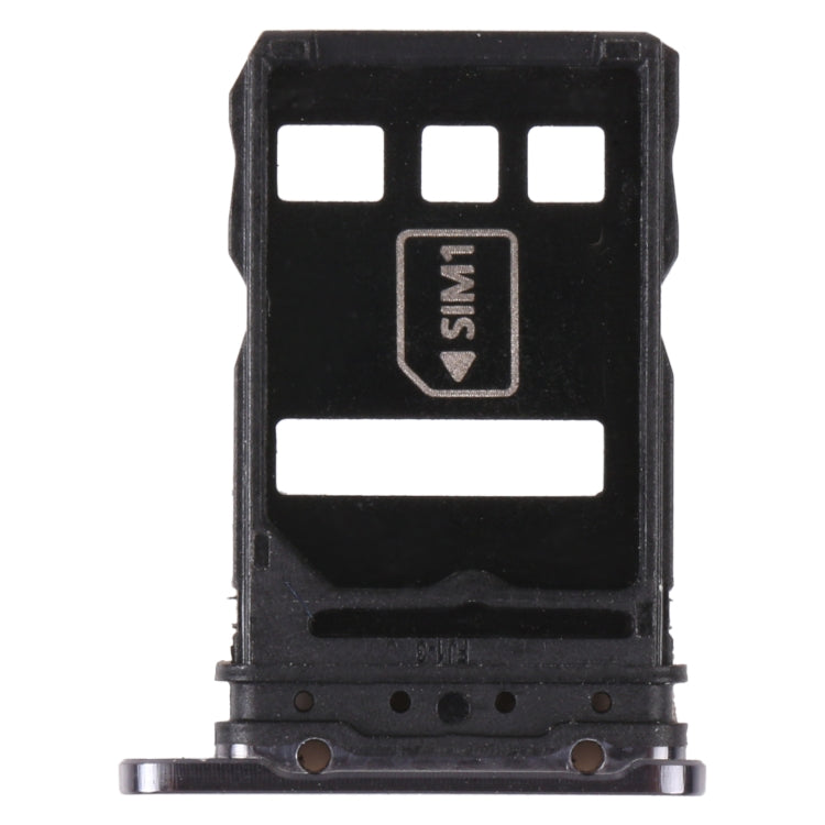 SIM Card Tray + NM Card Tray for Huawei P40 Pro+ (Black) - Card Socket by PMc TechLife | Online Shopping South Africa | PMc TechLife | Buy Now Pay Later Mobicred