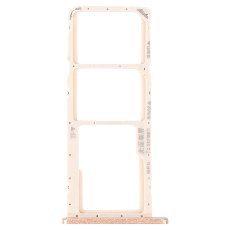 SIM Card Tray + SIM Card Tray + Micro SD Card Tray for Huawei Enjoy 9e (Gold) - Card Socket by PMc TechLife | Online Shopping South Africa | PMc TechLife | Buy Now Pay Later Mobicred