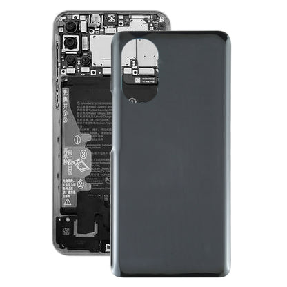 Battery Back Cover for Huawei Nova 8(Black) - Back Cover by PMC Jewellery | Online Shopping South Africa | PMC Jewellery | Buy Now Pay Later Mobicred