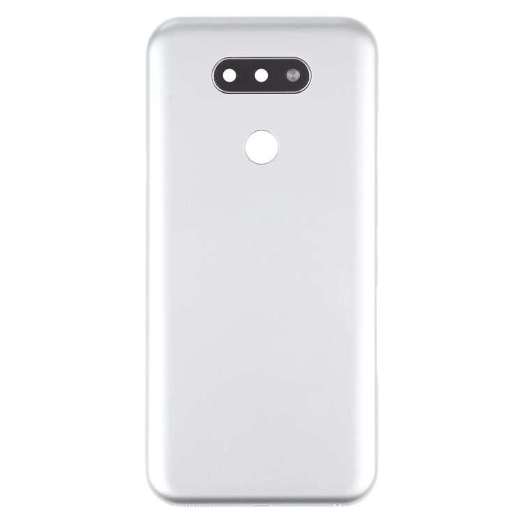 Back Battery Cover for LG K31 / Q31 LM-K300Q LMK300(Silver) - For LG by PMC Jewellery | Online Shopping South Africa | PMC Jewellery | Buy Now Pay Later Mobicred