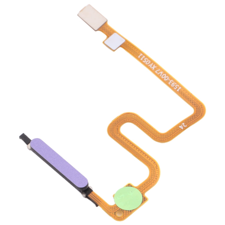 Fingerprint Sensor Flex Cable for Xiaomi Redmi Note 9 5G / Redmi Note 9T M2007J22G M2007J22C (Purple) - Flex Cable by PMC Jewellery | Online Shopping South Africa | PMC Jewellery | Buy Now Pay Later Mobicred