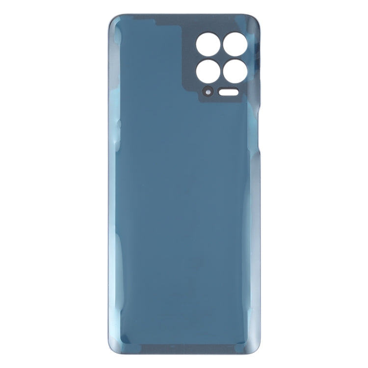 Battery Back Cover for Motorola Edge S(Silver) - Back Cover by PMC TechLife | Online Shopping South Africa | PMC TechLife | Buy Now Pay Later Mobicred