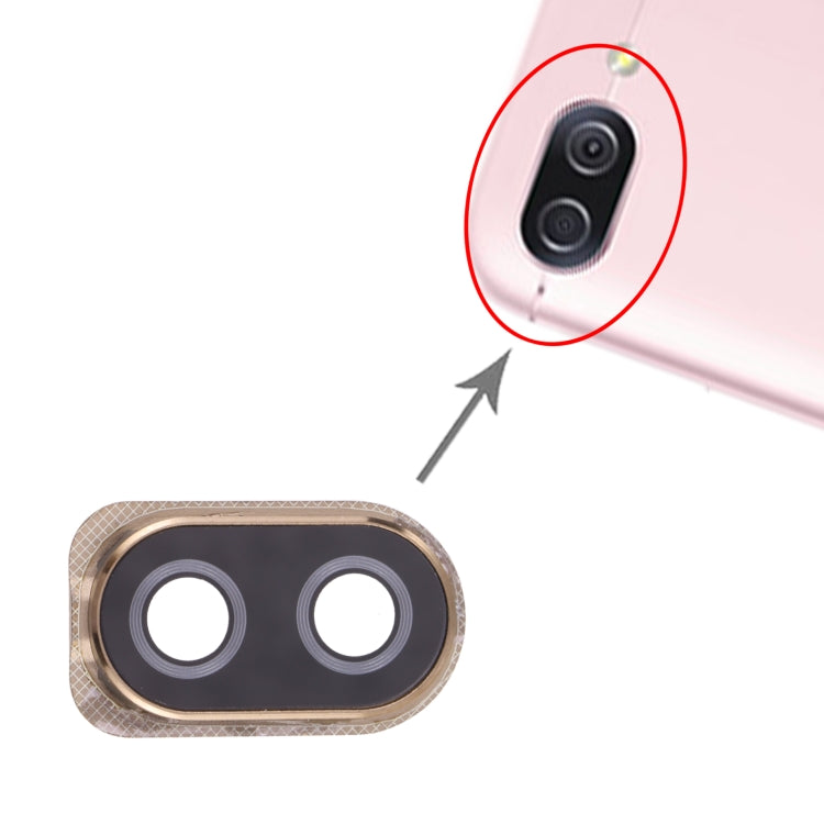 Camera Lens Cover for Asus ZenFone 4 Max ZC520KL (Silver) - Camera by PMC TechLife | Online Shopping South Africa | PMC TechLife