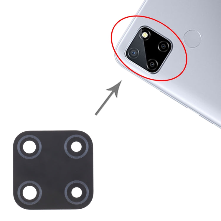 For OPPO Realme C12 RMX2189 10pcs Back Camera Lens - Camera Series by PMc TechLife | Online Shopping South Africa | PMc TechLife | Buy Now Pay Later Mobicred