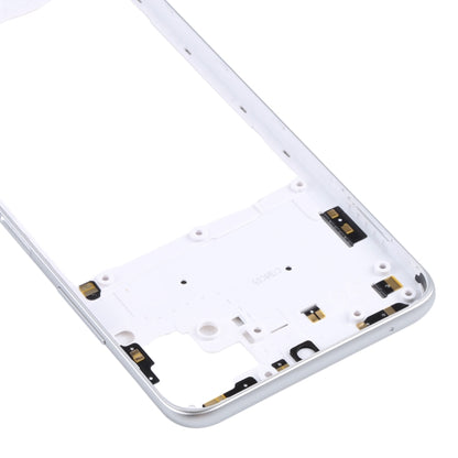 For Samsung Galaxy A22 5G  Middle Frame Bezel Plate (White) - Frame Bezel Plate by PMC Jewellery | Online Shopping South Africa | PMC Jewellery | Buy Now Pay Later Mobicred