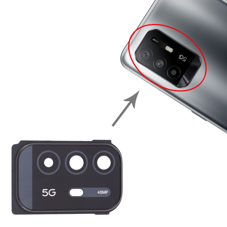 For OPPO A95 PELM00  Camera Lens Cover (Black) - free shipping - PMc TechLife - Order now!