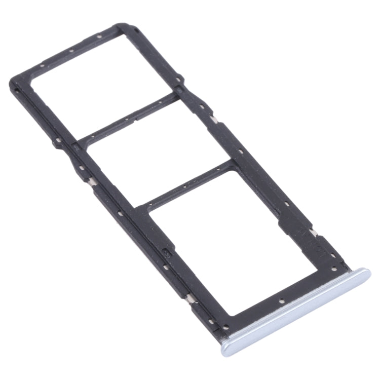 For OPPO Realme 7 (Global)  SIM Card Tray + SIM Card Tray + Micro SD Card Tray (White) - Card Socket by PMc TechLife | Online Shopping South Africa | PMc TechLife | Buy Now Pay Later Mobicred
